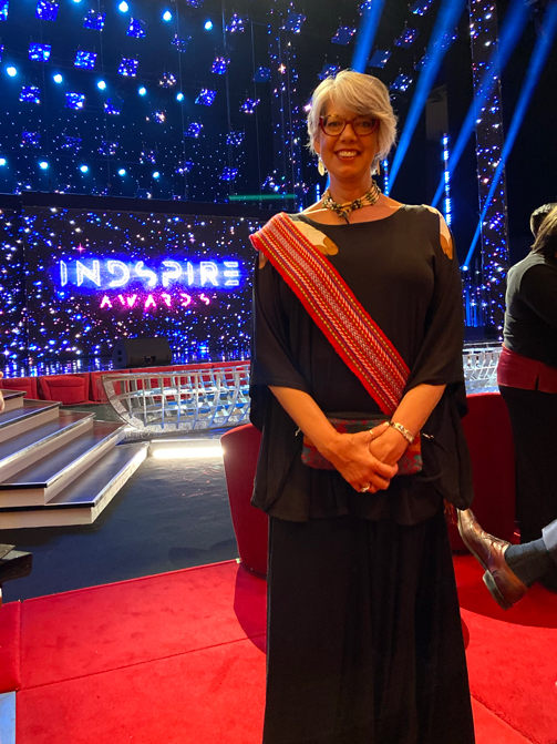 Andrea Louise-Martyn attending the 2020 Indspire Awards, March 6 in Ottawa.