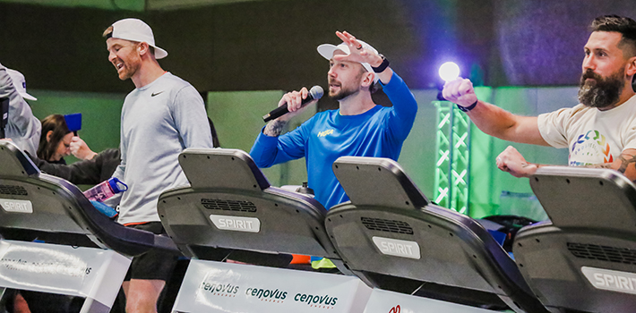 Treadmill run-raiser